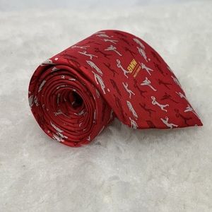 R M SPORT OLYMPIC GAMES COLLECTION ATLANTA 1996 100% SILK TIE NECKTIE EXECUTIVE